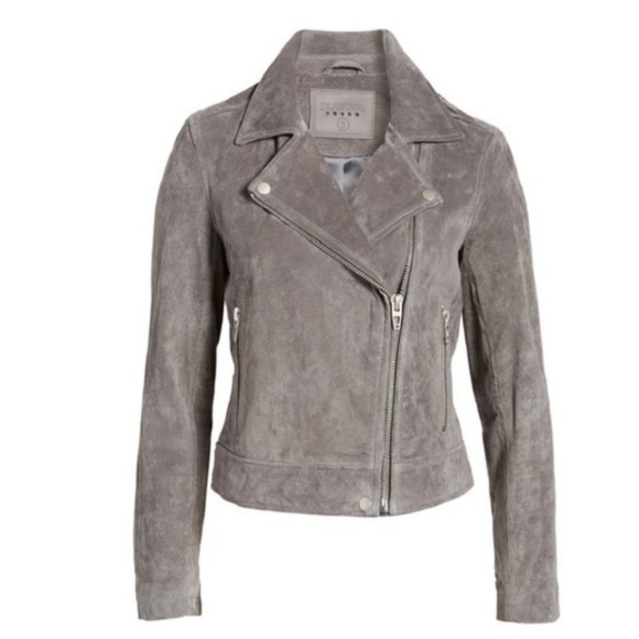 BlankNYC Gray Suede Leather
Asymmetrical Moto Jacket New Size XS - Picture 2 of 14